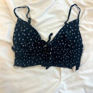 Garage floral tank top